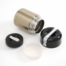 SSZ 스텐304 보온죽통 800ML 골드, 1개