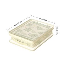 침대 밑 수납 가방 담요 이불 계절 의류용 부직포 접이식 옷 정리함 대용량 방진 케이스, 1pc