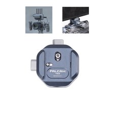 FALCAM F22 듀얼 헤드 베이스 나사 고정 불필요 비디오 트랜스미터나 모니터