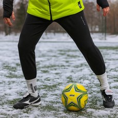 66inch 겨울 남녀공용 기모 축구바지 머슬핏 슬림핏 방한 트레이닝 풋살 테크니컬 팬츠