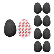 空地鞋防滑墊, 5套, 黑色