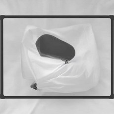 더슬림 블랙프레임 자석보드 345x275mm 칼라보드 두문