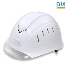 동명 투명창 경량통풍 자동안전모 경작업모 여름용 통풍모, 백색, 1개