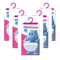 물먹는하마 습기제거제, 5개, 250g