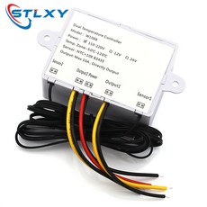 W1088 디지털 온도 및 습도 컨트롤러 계란 인큐베이터 조절기 가열 냉각, W1088 12V, 1개