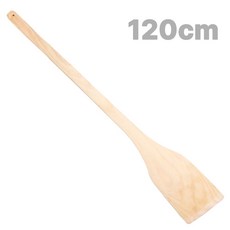 국산 120cm 원목 도비 ( 업소용 식당 대형 사각 나무 장주걱 다용도 주 조리도구 우드 가마솥 고추장 양념주걱 ), 1개