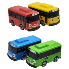 유아 타요 로기 라니 가니 메탈 미니카 세트 장난감 키즈