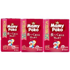 日本進口 境內版 MamyPoko 滿意寶寶 哆啦A夢 增量版 尿布 輕巧褲 單包販售, 1個, 增量版 哆啦A夢輕巧褲 L62片