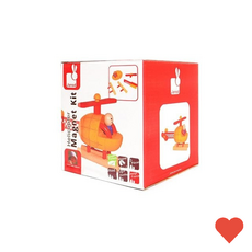 유아동 학습교구 레리 원목 미니 헬기