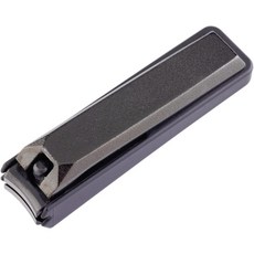 NIKKEN 日本原裝 指甲剪 黑色款 附收納殼, 1個, 黑色