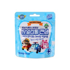 해호 로보카폴리 제로당 자일리톨 캔디 40g 100% 핀란드산 사은품, 1개