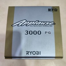 RYOBI APPLAUSE PG 紡車式捲線器 雙線杯 3000-8000型 (崁入式手把), 3000型