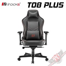 I-ROCKS T08 PLUS 電競椅 辦公椅 升降扶手 SGS 認證 Class4 氣壓棒, 詳見包裝