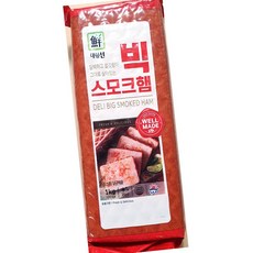 대림 빅스모크 햄 1kg 훈제 요리 안주, 1개