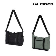 [백화점상품] eider 아이더 크로스백 공용 더캉테 수납력좋은가방, 블랙(Z1)