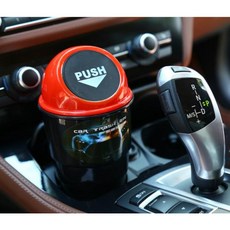 자동차 도어 시트 백 바이저 쓰레기통 자동차 쓰레기통 쓰레기통 쓰레기 홀더 자동차 보관 가방, 1)빨간