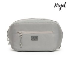 Niyol 韓國小布Brompton車頭袋 3L 單肩包 車把包 Mini Front Pouch, 淺灰色L.Grey, 1個