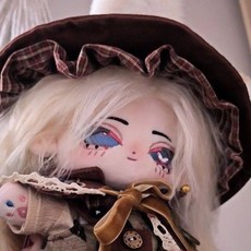 原創正版 宿醉第五人格 約瑟夫攝影師 20cm 棉花娃娃 遊戲周邊 玩偶禮物, 1個, 宿醉專屬腮紅（無娃娃）現貨秒發