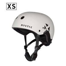MYSTIC MK8X 滑水頭盔 安全帽 水上運動 風帆 風箏衝浪 水上摩托車 FIDLOCK 磁吸扣, 1個, 簡約白 XS