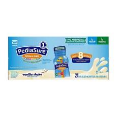 Pediasure 페디아슈어 프리바이오틱 바닐라 쉐이크 237ml 24 병, 24개