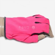 노드룸 여성 반장갑 메쉬장갑, M(여성용) 보라