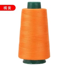 폴리에스터 고속 자수 재봉틀 단색 야드, 1개, 23. Orange
