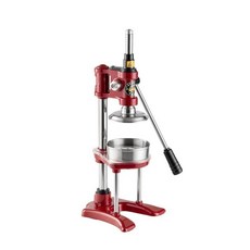 stardust手動榨汁機 304不銹鋼家用商用水果壓汁器 榨汁機 手壓榨汁器 直立式壓汁機 果汁機, 富貴紅（新升級304不鏽鋼壓濾組件）, 1個