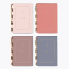 Dalphong stationery 6個月學習規劃師 專注力好, 冷灰色