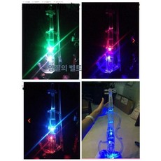 전자 바이올린 공연용 무대 악기 연습 레슨 크리스탈, 1개, 크리스탈 다채로운, 기본 모델명/품번