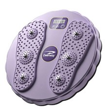 스트레칭보드 트위스트 디스크 운동 바디 쉐이핑 보드 LCD 코어 멧돼지 허리 턴테이블 힙 트레이너 배꼽 장비 green, [02] 보라색