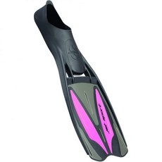 SCUBAPRO Jet Sport 조절식 다이빙 핀 1903195, PinkBlack, Medium