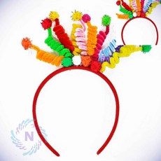 생일파티 폭죽 공연머리띠 응원머리띠