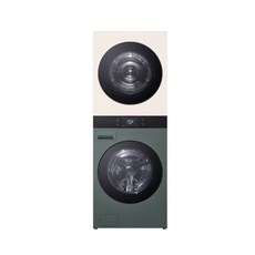 LG전자 트롬 AI 오브제컬렉션 워시타워 25kg WA2525GEHF (FA25GJF 그린+RA25EJF 베이지) / W, WA2525GEHF (네이처그린/네이처베이지)