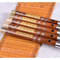 中國笛 白銅笛 專業兩節笛 名家精製苦竹笛 入門 笛 國樂 樂器 國樂班 笛膜, 1個, C調 黑色