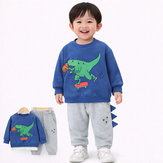 유아 남아 공룡 트레이닝복 세트 맨투맨 조거팬츠 상하복 키즈 간절기