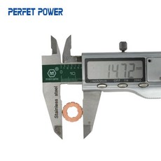 175 커먼레일 연료 인젝터 구리 와셔 심 14.57.71.5mm 크기 100PCs/가방 F00RJ02175 F 00R J02