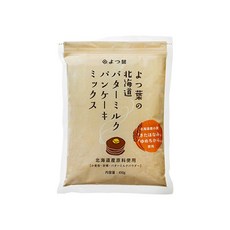 요츠바 홋카이도 버터 밀크 팬케이크 (핫케이크) 베이킹 믹스 가루 450g, 1개