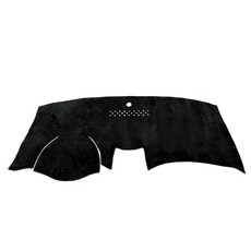 e系列汽車用品 適用於 2009-2015年 FIESTA 4吋TV 儀錶板 防曬 隔熱 反光 保護墊 台灣製造, 黑色, 短毛(長度1mm/偏灰色)