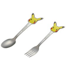 포켓몬스터 다이컷 스테인리스 스푼 포크 세트, 1개, 단품, 단품 1개, 단품, 단품