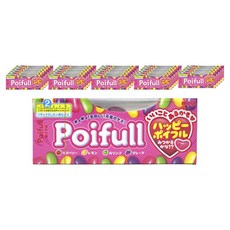 日本明治Poiful水果口味軟糖, 30個, 53g