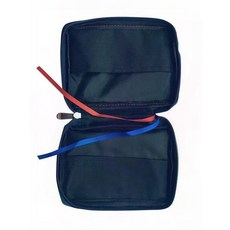 북파우치 성경책 커버 가죽 책표지 지퍼형 북커버, 블랙 특대형 16절 27x19X 5cm -S44