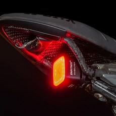 ENFITNIX CUBELIGHT 3K 智慧自行車尾燈, 黑色, 1個