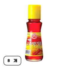오뚜기옛날 고추맛기름, 80ml, 8개