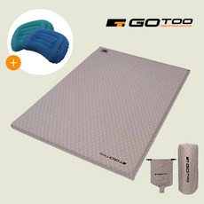 고투 레트로 자충매트 더블 + 에어베개1P 증정, 고투 레트로 자충식 더블 매트+이지에어필로우 1P