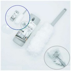 쌍문상회 지금 필요한 가능 먼지떨이 분리세척 총채 먼지털이 미니 먼지제거 청소도구 먼지털이-포함 31872EA, 본상품