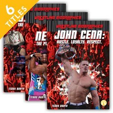 Wrestling Biographies Set Library Binding, Abdo Zoom, English, 9781532121050
