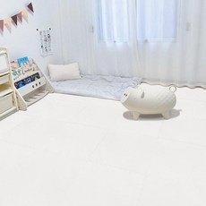 라이트온 거실매트 바닥매트 유아 매트 놀이방매트, 1개, 퓨어화이트 베이스