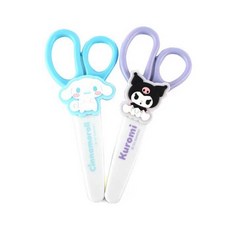 giya shop韓國三麗鷗兒童安全剪刀，安全圓頭設計，輕巧好握，卡通造型可愛，培養手眼協調能力, 大耳狗, 1個