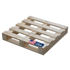 Treaton 헤비 듀티 2방향 진입 목재 팔레트 – 38x36x5 산업용 등급 원목 배송 팔레트 내구성 재사용 가능 쌓을 수 취급 용이성 바닥 팔레트로서의 상업적 사용 1팩, 1 Pcs