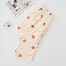 孕婦紗布睡褲 純棉紗 夏季薄款